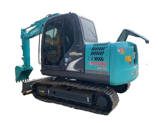 SK75 Hydraulic Used Kobelco Excavator 6850kg