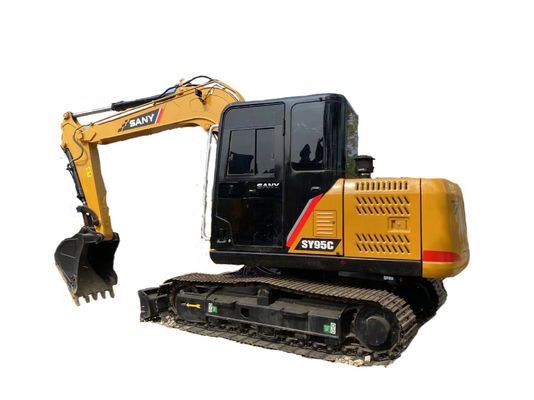 Sany SY95C Crawler Mounted Hydraulic Excavator V3800DI-T-E3B For Construction