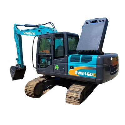 SWE150E Durable Sunward Excavator Crawler Hydraulic Excavator 84kW