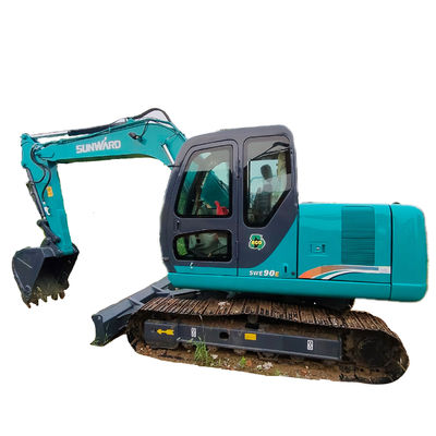 Sunward SWE90E 9 Ton Hydraulic Excavator With 0.36m3 Bucket Capacity 54.6kW