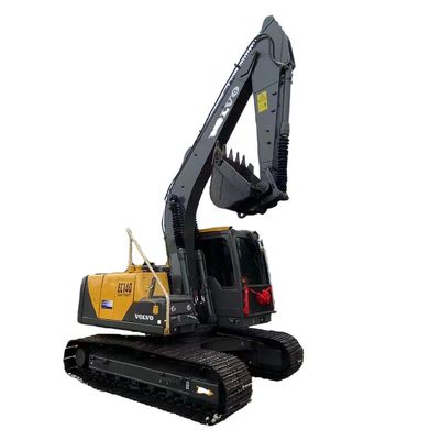 Volvo D3.8E Engine Used Hydraulic Excavators 77.4kW EC140 Crawler Hydraulic For Construction