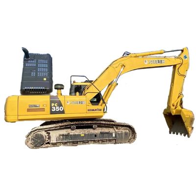 32310kg Komatsu PC350-7 Hydraulic Used Wheeled Excavators 35 Tons 1000hours