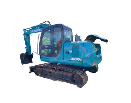 Swe90E Sunward Diggers 9 Ton Mini Used Hydraulic Mining  Excavator With 0.36m3 Bucket