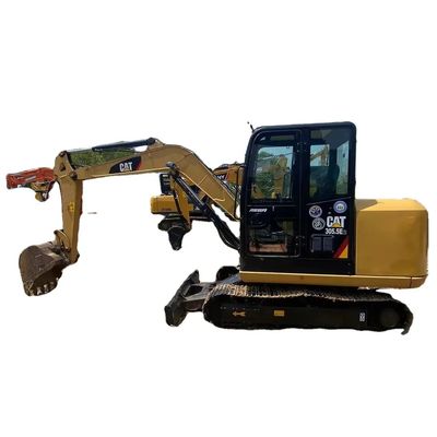 305.5E Used CAT Excavators 34.1KW 5400kg 5460mm Max Height Heavy Duty Machinery