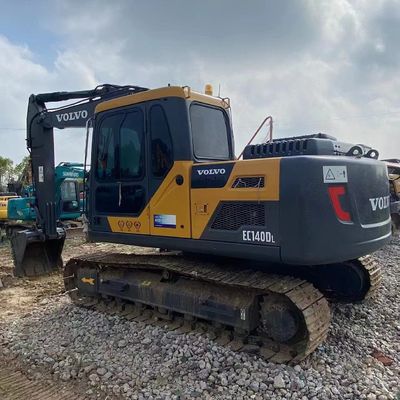 Used Volvo EC140 Used Wheeled Excavators 14 Tons 69kW Volvo Engine