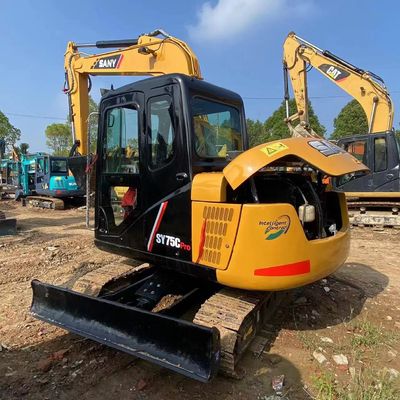 Sany 75C Used Sany Excavator 6120 X 2220 X 2720mm With AU-4LE2X Engine 11.5rpm
