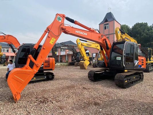 5.5KM/H Hitachi Used Equipment Hitachi ZX120 Excavator Crawler Hydraulic For Operation