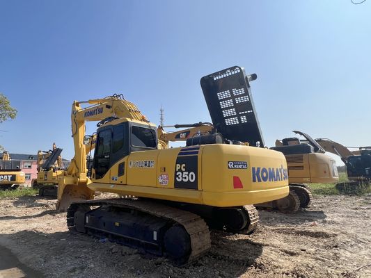 35 Tons 32300Kg Mini Excavator Second Hand PC350 Excavator 5.5km/H