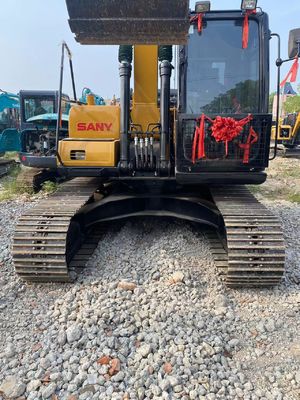 73kW Used Sany Excavator 13 Ton Sany 135 Excavator Hydraulic W/0.58m3 Bucket