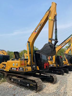 73kW Used Sany Excavator 13 Ton Sany 135 Excavator Hydraulic W/0.58m3 Bucket