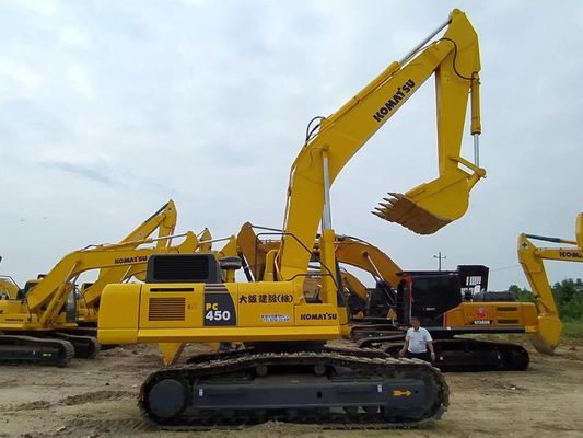 257KW Used Excavator Equipment Komatsu Pc450 Machine With 2.1m3 Bucket