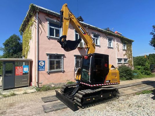 9 Tons Hydraulic Used Sany Excavator Sany SY95C Excavator 5km/H