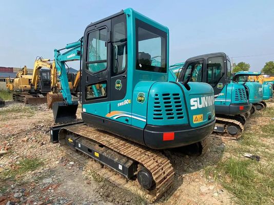 SWE80E Sunward Mini Excavator Hydraulic Mini  Excavator 8Tons With 0.3m3 Bucket