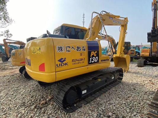 Komatsu PC130 Hydraulic Crawler Excavator Second Hand Digger 13T 0.54m3 Bucket