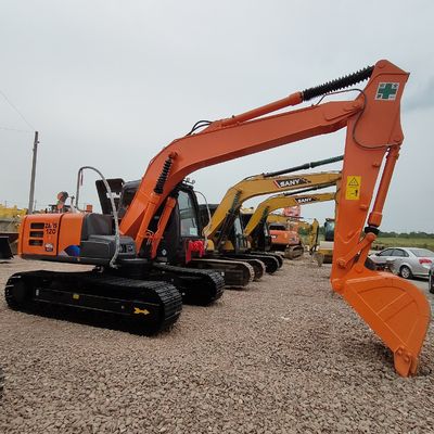 0.52m3 Original Japanese Paint Hitachi Used Equipment Low Noise Hitachi Ex 120