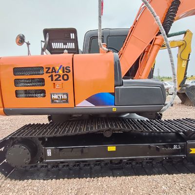 0.52m3 Original Japanese Paint Hitachi Used Equipment Low Noise Hitachi Ex 120