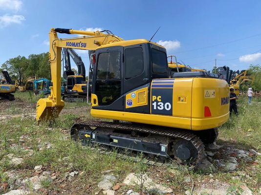 Komatsu PC130 Second Hand Mini Digger 125000Kg 0.55M3 Hydraulic Crawler Excavator