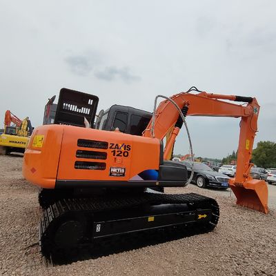 73KW Used Hitachi Excavator Hitachi 120 Excavator Hydraulic Crawlar With 0.52m3 Bucket