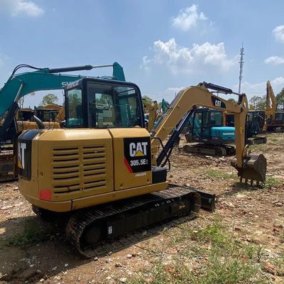 0.22m3 Used Cat Excavators Second Hand Cat Mini Excavator With Bucket And Rod Digging Force