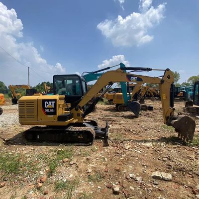 305.5e Used CAT Mini Excavator 34.1KW 5400kg Operating Weight