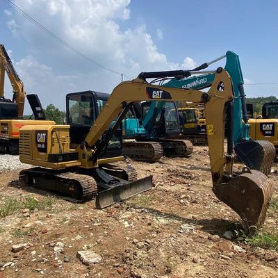 305.5e Used CAT Mini Excavator 34.1KW 5400kg Operating Weight