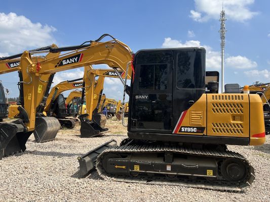 Sany SY95C Used Sany Excavator Crawler Hydraulic 9 Tons 9185kg 0.36m3 Bucket