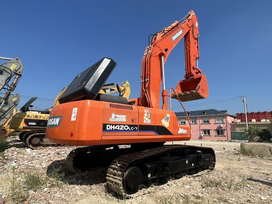 DH420LC-7 Used Doosan Excavator 42 Ton Crawler Excavator With 1.8m3 Bucket