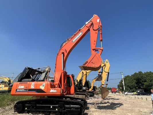 DH420LC-7  Doosan Excavator Used Crawler Hydraulic 42 Tons 41200kg 1.8m3