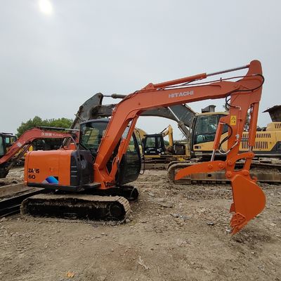 0.24m3 Bucket  Used Hitachi Excavator Hitachi 60 Excavator 4080mm Max Digging Height