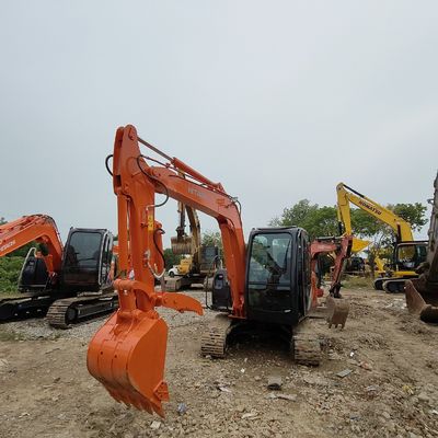 0.24m3 Bucket  Used Hitachi Excavator Hitachi 60 Excavator 4080mm Max Digging Height