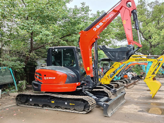 KX163-5 Used Kubota Excavator 5.5T Crawler Hydraulic Excavator U 35