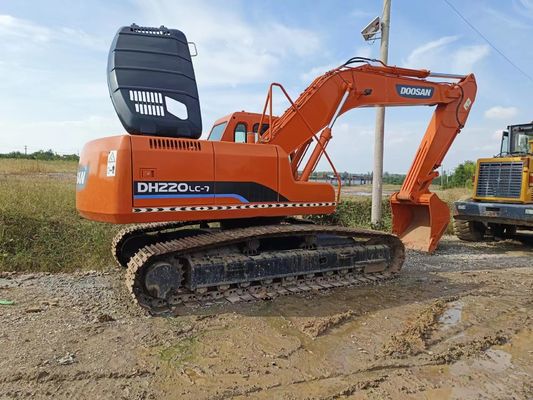 Doosan DH420LC-7 42 Ton Used Hydraulic Excavator For Mining / Infrastructure
