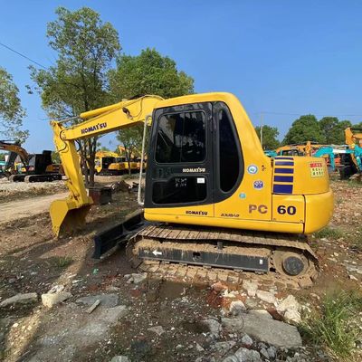 Second Hand 6ton Hydraulic Digger Excavators PC60 Used Crawler Excavator