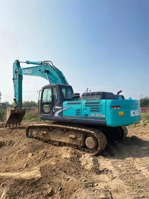 SK350LC Used Kobelco Crawler Hydraulic Excavator 35t 197 kW Engine Power