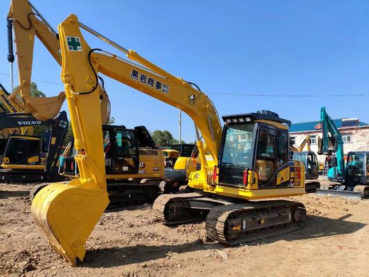 Used Komatsu PC130 Hydraulic Crawler Excavator 13 Tons 0.64m3 Bucket