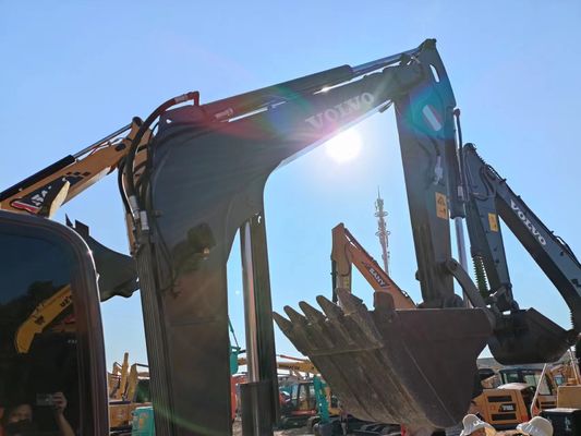 EC60D Used Volvo Excavator With 3800mm Max Digging Depth 6115mm Max Digging Radius
