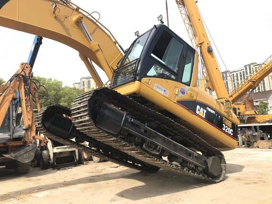 Second Hand Caterpillar 320C Digger Machine 20ton Capacity Low Working Hour