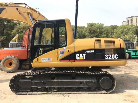 Second Hand Caterpillar 320C Digger Machine 20ton Capacity Low Working Hour