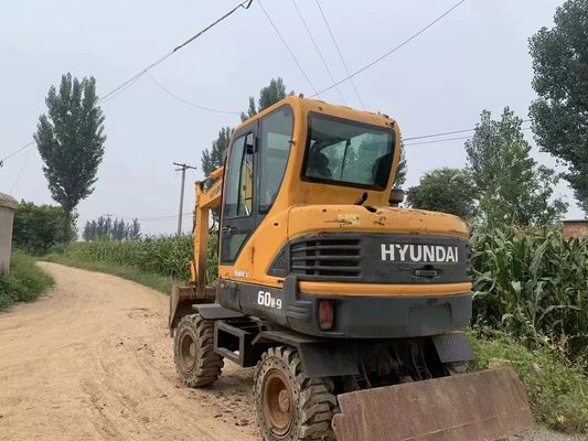 High Efficiency Hyundai 60w-9 Excavator | Good Condition