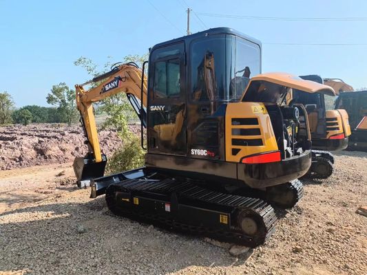 Used Sany 60c Pro Digger Machine Low Price Low Working Hours
