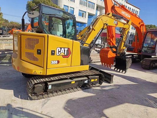 CAT306 Used CAT Crawler Excavators 5530mm Max Digging Height