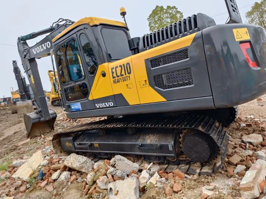 20ton Used Volvo EC210 Excavator Crawler Hydraulic Machine