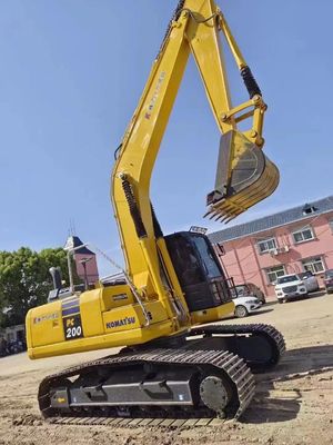 Original Used Komatsu PC200 Hydraulic Crawler Excavator 103KW