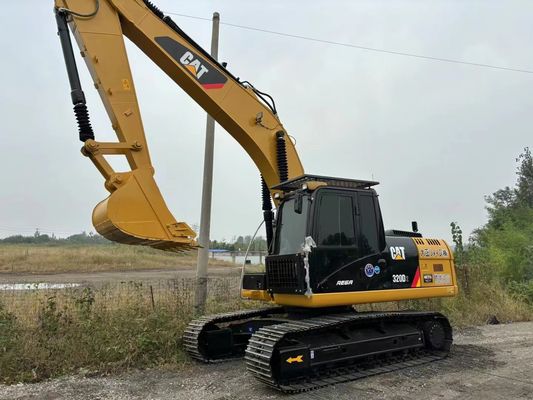 Used CAT 320D2 Excavator With 112KW Engine Power And 1m3 Bucket Capacity