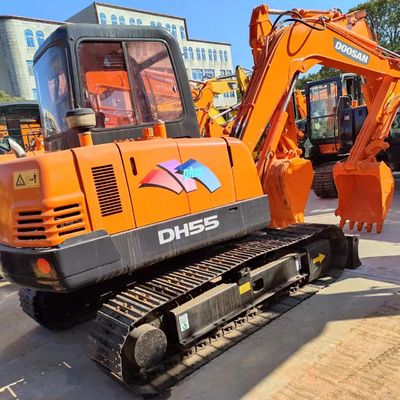 Used Original Crawler Type Doosan Dh55 Excavator With Good Condition