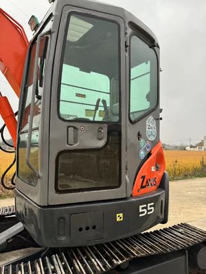 Original Hitachi ZX55 Excavator With 28.1KW Engine Power And 0.19m3 Bucket Capacity