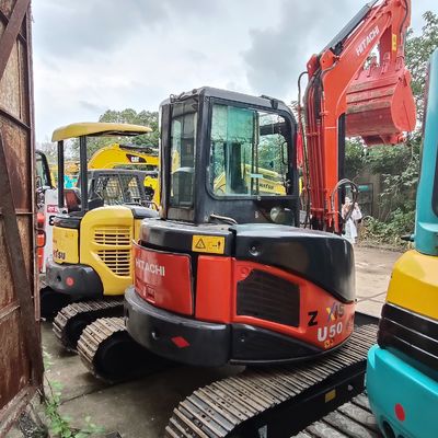 Used Hitachi ZX50 Crawler  Machine With Precise Hydraulic Control System And Easy To Operate Controls