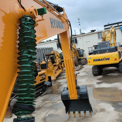 Used Hyundai Excavator 220LC-9S 136KW Engine Power 22100kg Operating Weight