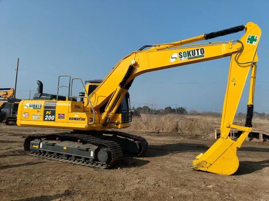 20 Tons Used Komatsu Excavator With High Dependability SAA6D107E-1 Engine 2021 Model