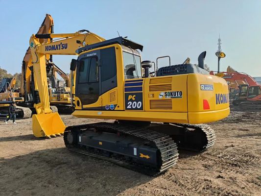20 Tons Used Komatsu Excavator With High Dependability SAA6D107E-1 Engine 2021 Model